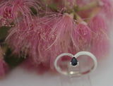 LR238 - Pear shape Sapphire Ring Handcrafted in solid Sterling 925 Silver